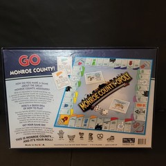 Late for the Sky Monroe County-Opoly New Sealed Board Game Contents NIB Rare