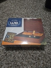 WE Games Shut The Box Game with 12 Numbers, Game New Sealed