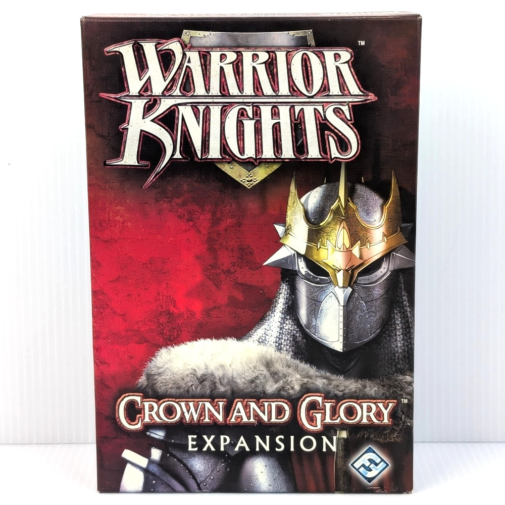 Warrior Knights: Crown and Glory Expansion NEW OPEN BOX