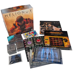 Helionox Deluxe Edition Board Game, Mr B Games, Last Sunset, Mercury Protocol