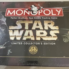 Star Wars Monopoly Game 1996 Limited Collectors Edition 20th Anniversary