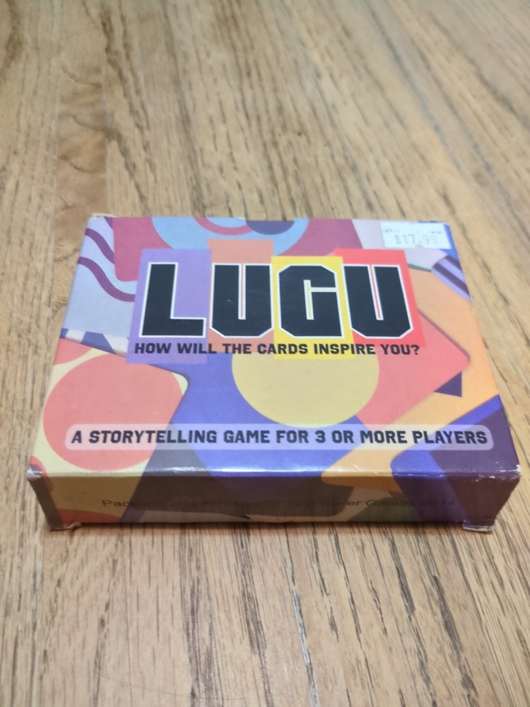 LUGU storytelling game Card Tower Games New Sealed 2014