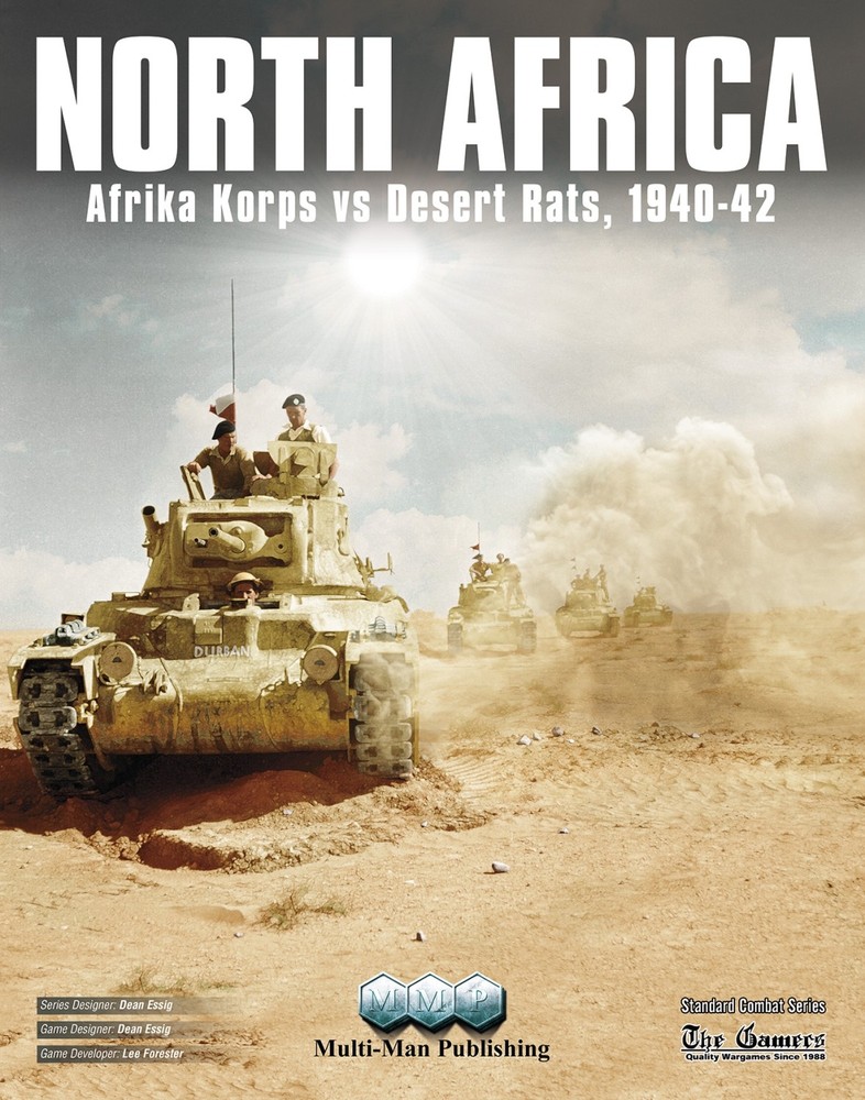 Multi-Man Publishing North Africa: Afrika Korps vs Desert Rats 1940-42