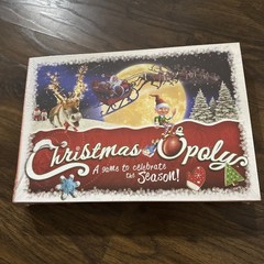 Christmas-Opoly Family Board Season Game Tradition Play 2-6 Players Ages 8+ New!