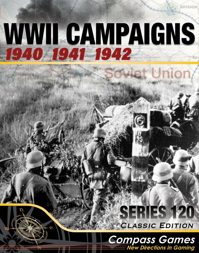 Compass Games: WWII Campaigns 1940, 1941, 1942: Series 120 Classics Edition