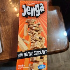 Jenga Classic Game Brand New Great for ages 6 and up/For 1 or more players