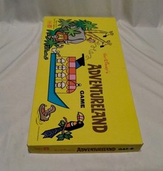 Adventureland Board Game 1950’s Toucan Cruise Disney Parker Brothers Unpunched