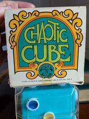 Vtg Chaotic Cube Art Game 1970 Pacific Game Company Nintendo Japan 1969 & Box
