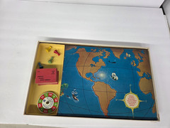 Vintage 1953 Milton Bradley Pirate and Traveler Board Game 4563-D Complete Game