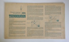1967 THUNDERBIRDS Board Game by Parker Brothers