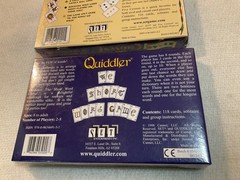 QUIDDLER & FIVE CROWNS Card Games Set of 2 Both New and Sealed Game Age 8-Adult