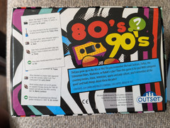 New – Outset Media 80’s 90’s Trivia Game – Ages 12+ | 2+ players