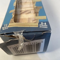 72 Pc Tumbling Tower Game Wooden Mini Jenga Age 6+ / 2-4 Players