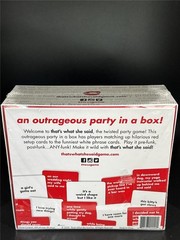 That’s What She Said The Party Game of Twisted Innuendos NEW Sealed