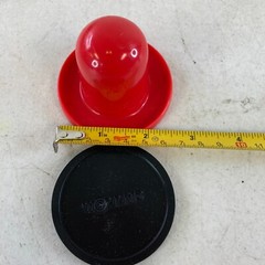 Vintage 80s 90s Air Hockey Kit Blue Goals Red Handles