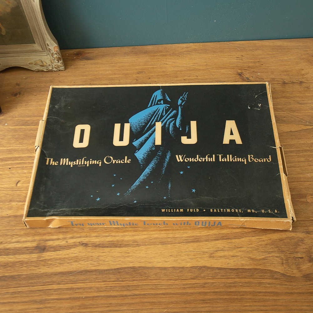 Vtg Ouija Board Parker Brothers William Fuld Salem MA Original Box