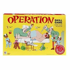 Milton Bradley 4545 Operation Game with Cards Kids 6 years and up