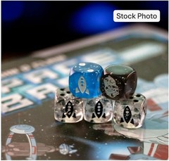 Space Base Dice Board Game by AEG Intergalatic Fleet & John D Clair NEW SEALED
