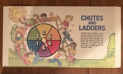VINTAGE Chutes and Ladders 1979 COMPLETE Milton Bradley Near Mint