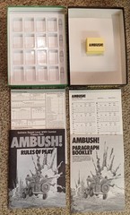 AMBUSH! Victory Games Solitaire Avalon Hill SPI 1983 Unpunched New! WW2