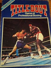 Vintage TITLEBOUT Professional Boxing Game Avalon Hill Ali Louis Marciano Holmes