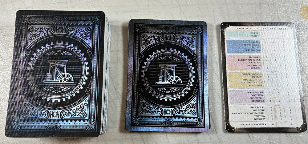 Location Industry Wild Cards Aids 2018 Brass Birmingham Replacement Pieces Parts