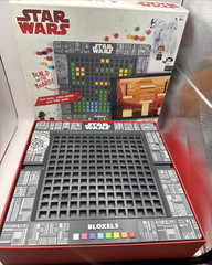 Lot of 2 Mattel Bloxels Board Video Games Basic and Star Wars.
