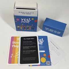 Yes! And. Party Game – MIME, Charades – Improv For Everyone, Be Spontaneous!