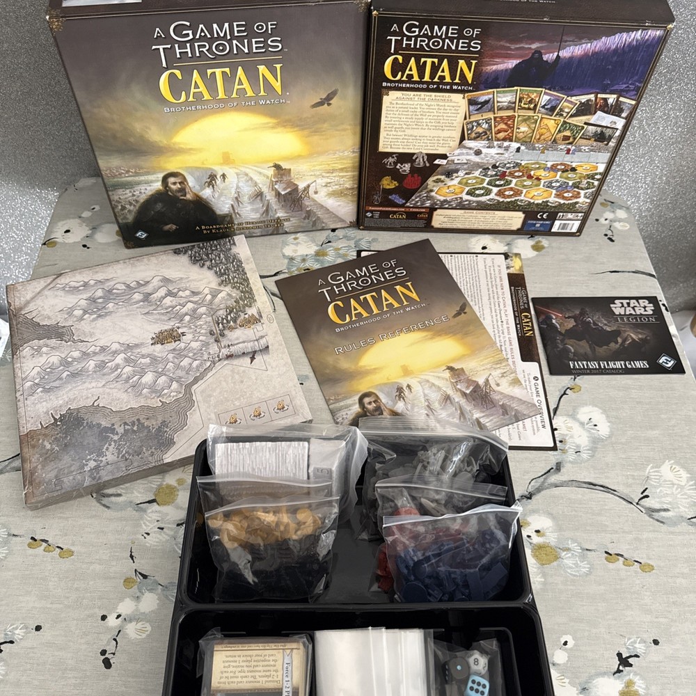 A Game of Thrones Catan: Brotherhood of the Watch Board Game NEW Open Box