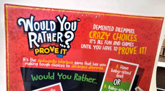 Would You Rather? Prove It Game, Ages 8+,3-6 Players, NEW