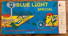 VINTAGE RARE 1986 BLUE LIGHT SPECIAL K-MART BOARD GAME USA Johnston Games GUC