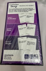 Let’s Get Deep Questions for Couples Adult Party Game by What Do You Meme? NEW