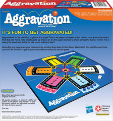 Aggravation with Retro Artwork by Games USA, the Classic Marble Race Game, Grea
