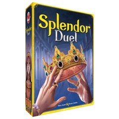 Splendor Duel Game for 2 Players Space Cowboys Board Stand Alone Card