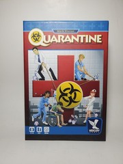 Quarantine Mercury Games Hospital Themed Board Game Complete N/M
