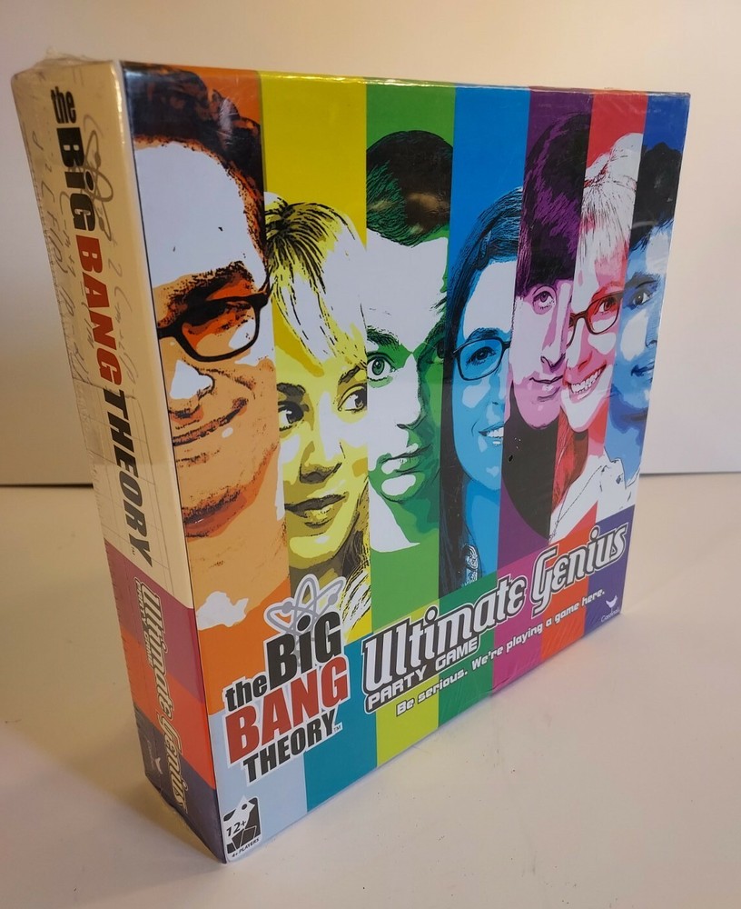 THE BIG BANG THERORY game ULTIMATE PARTY GAME 4 PLAYERS  AGE 12 YEARS AND UP