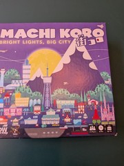 New Inside Machi Koro Bright Lights City Building Complete Board Game: Box Wear