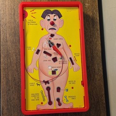 Milton Bradley Operation Vintage 1965 Medical Skill & Action Game Ages 6-14