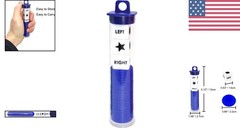 Compact Left Right Center Dice Game Set – 3 Dices & Convenient Travel Tube
