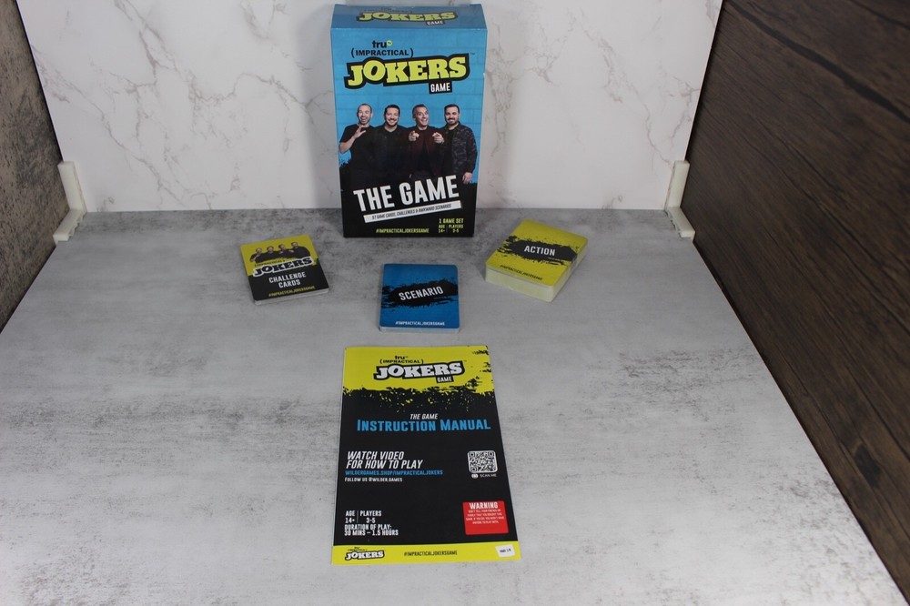 Impractical Jokers The Game:Wilder Toys Fun Card Game True TV 2020
