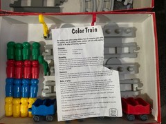 Chateau Color Train game Children’s Game Learn, Count, Recognize Colors Complete