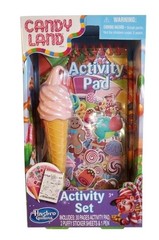 Hasbro Candy Land Activity Pad 3O Pages Includes Stickers & Pen. New!