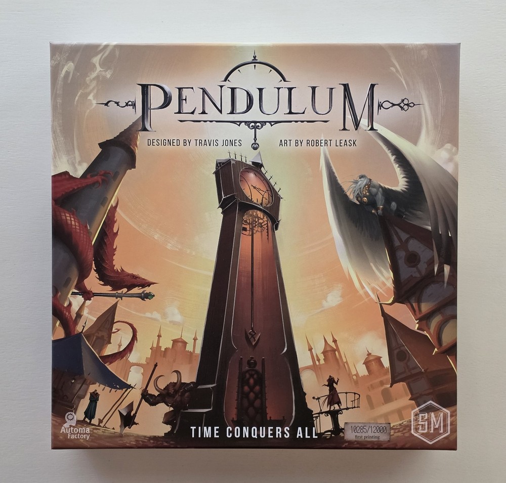 Pendulum Time Conquers All Board Game by Stonemaier Games – Gently Used