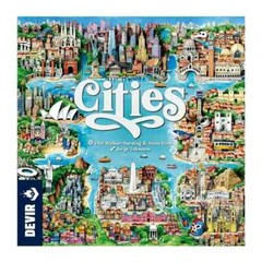 Cities Board Game Devir DEVCITIESEN City Building Family Tile Game New in Shrink