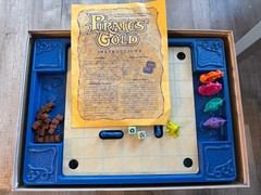 Vintage 1993 PIRATE’S GOLD Magnetic 3D High-Seas Adventure Board Game RARE! 100%