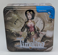 4 Timeline Card Game Metal Tin Historical Events Diversity Inventions Science