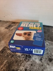 What Do You Meme? Family Edition On The Go! Card Game Ages 8+ 3 to 20 Players