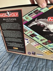 USAOpoly Monopoly Monopoly – Mustang 35th Anniversary Ed Box