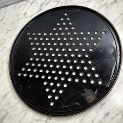 Vintage Pressman Toy Corp Chinese Checker Board Round Metal Multicolor 1153 USA