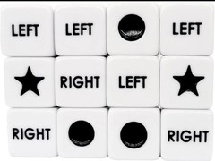 🔥 The Original LCR Left Center Right Dice Game – ONE GAME Fun Family